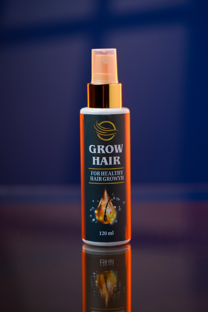 جرو هير | زيت طبيعي 100% لعناية وتغذية الشعر - خام الجمال